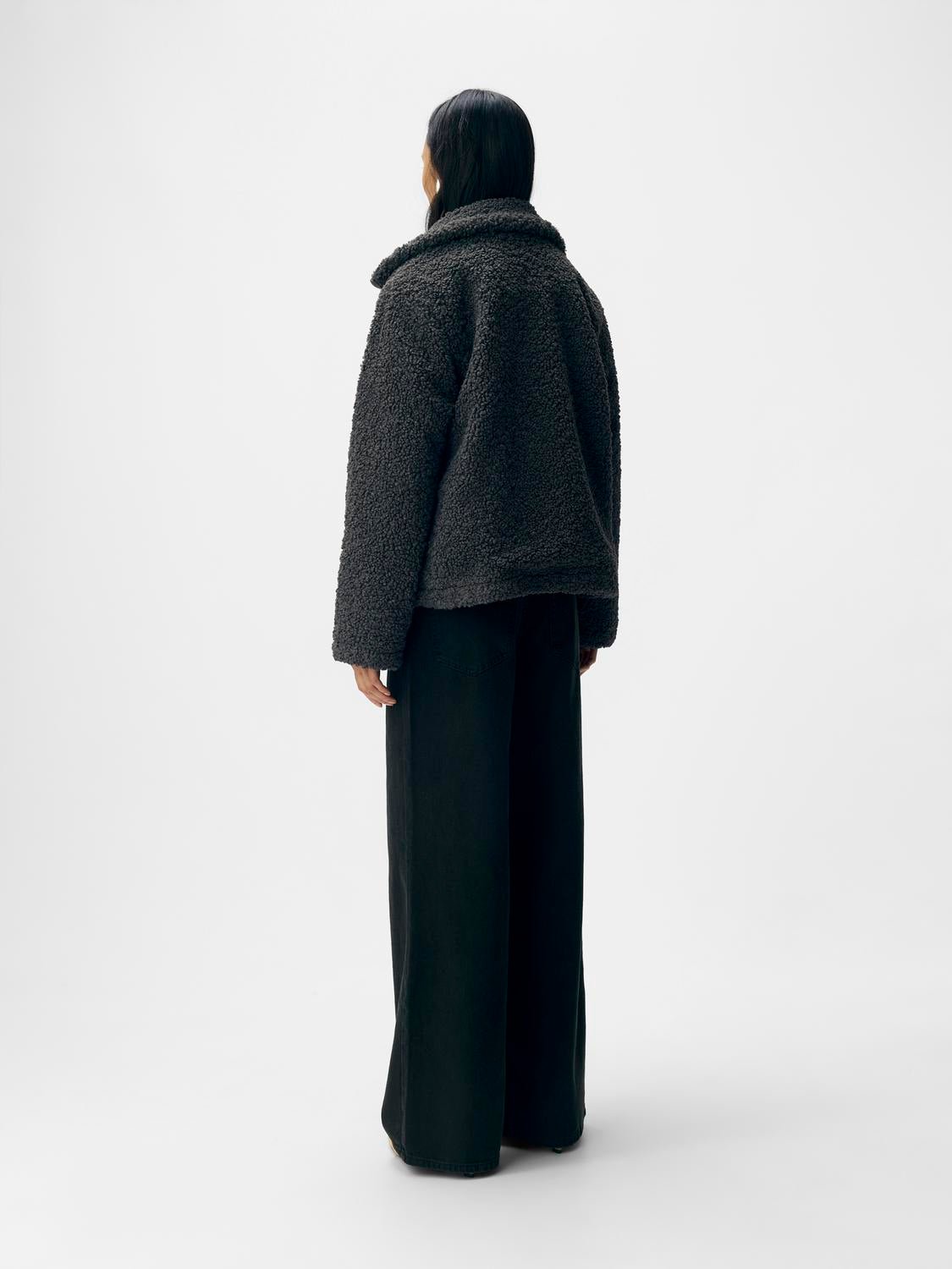 OBJFREYA Jacket - Dark Grey Melange - VERO MODA & VILA Bergvik